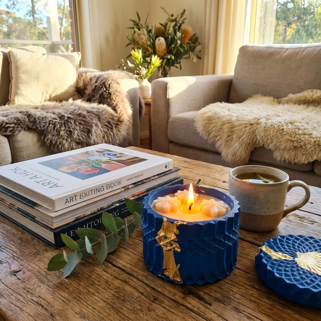 COZY SHEA COMFORT CANDLE IN CERAMIC JAR