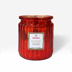 Rose Petal & Patchouli Whispers Scent Candle