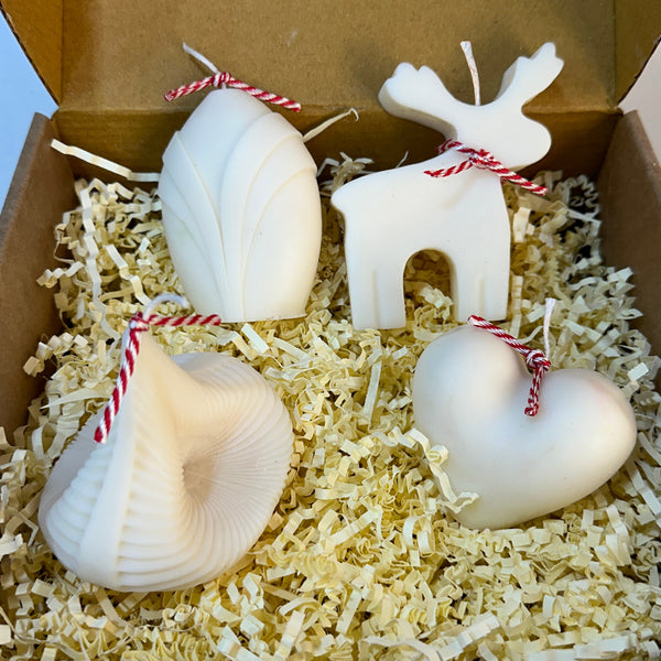Holiday Whispers Woodsy Candle Set