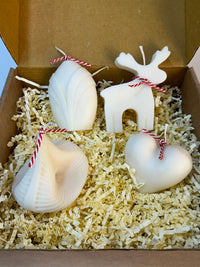 Holiday Whispers Woodsy Candle Set