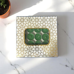 Minty Fresh Tealight Candle