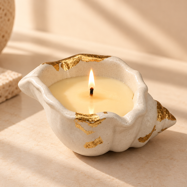 Patchouli, Amber & Warm Woods — Sacred Flame Candle
