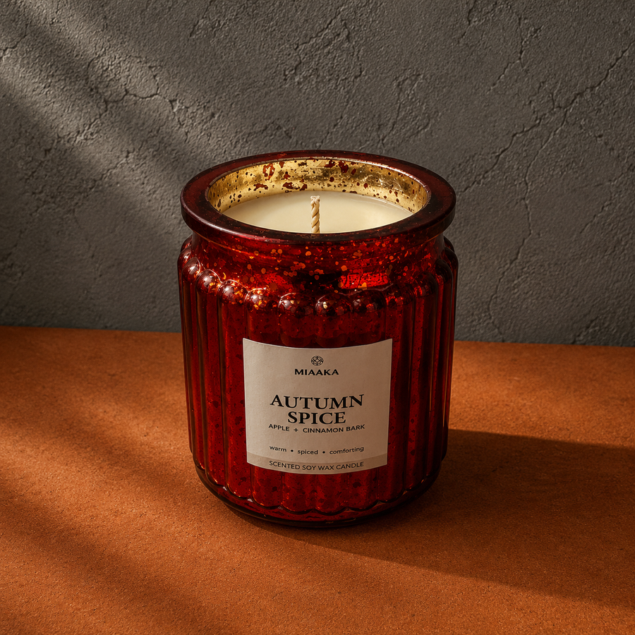 Crisp Apple, Cinnamon Bark - Ethereal Radiance Candle