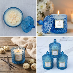 Vanilla Dream Scented Crystal Candle