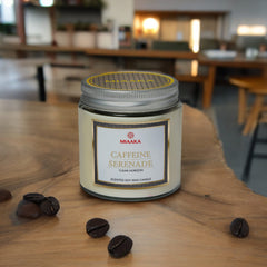 Clear Horizon Caffeine Serenade Candle in Glass Jar