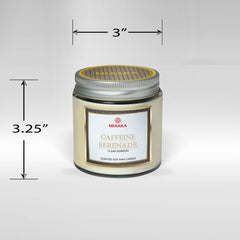 Clear Horizon Caffeine Serenade Candle in Glass Jar