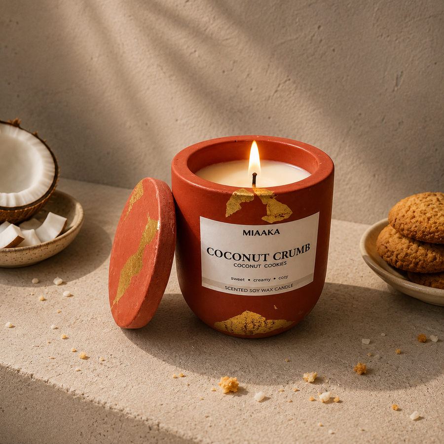 Coconut Cookies — Ceramic Blossom Candle
