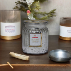 Luxury Shea Scented Glass Jar Candle