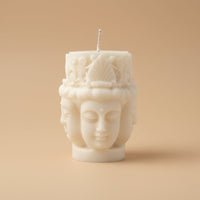 Divine Buddha Rosemary Scented Wax Sculpture Candle