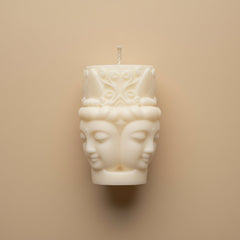 Divine Buddha Rosemary Scented Wax Sculpture Candle