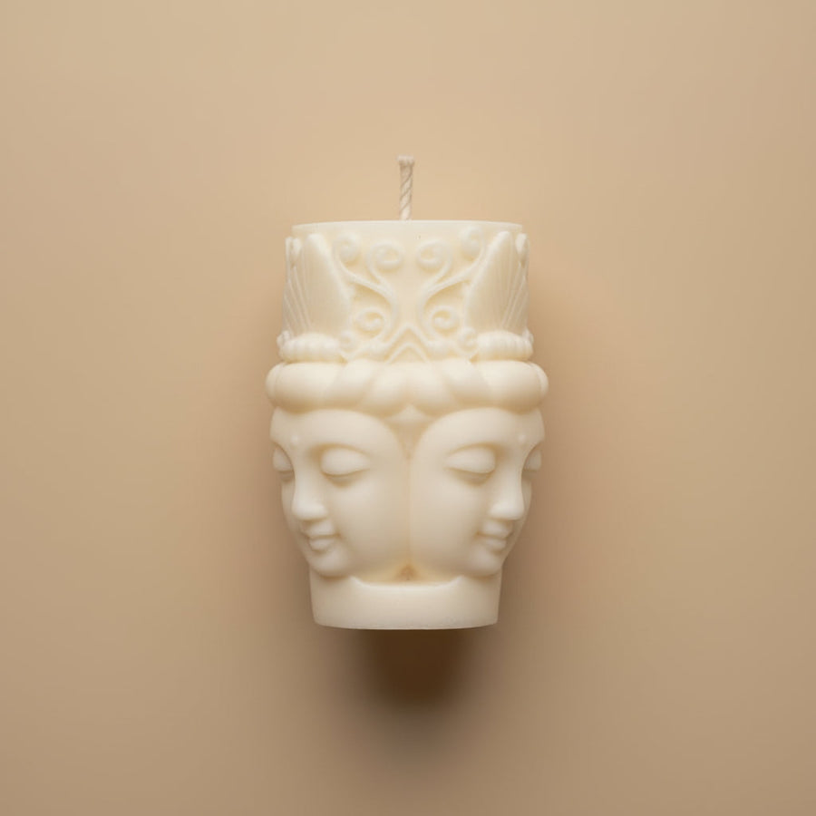 Divine Buddha Rosemary Scented Wax Sculpture Candle