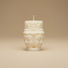 Divine Buddha Rosemary Scented Wax Sculpture Candle