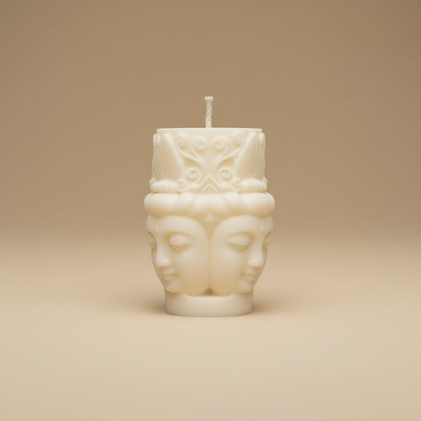 Divine Buddha Rosemary Scented Wax Sculpture Candle