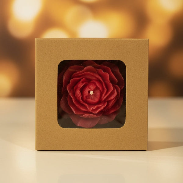 Peony Charm Velvet Rose Soy Wax Candle