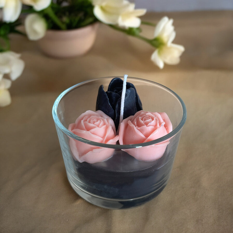 Flower Garden Patchouli Whispers Soy Wax Candle