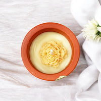 Jasmine Aura Scented Candle in Ceramic Jar