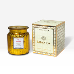 Ethereal Radiance Jasmine Aura Candle in Glass Jar