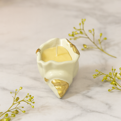 Jasmine Aura Scented Sacred Flame Candle