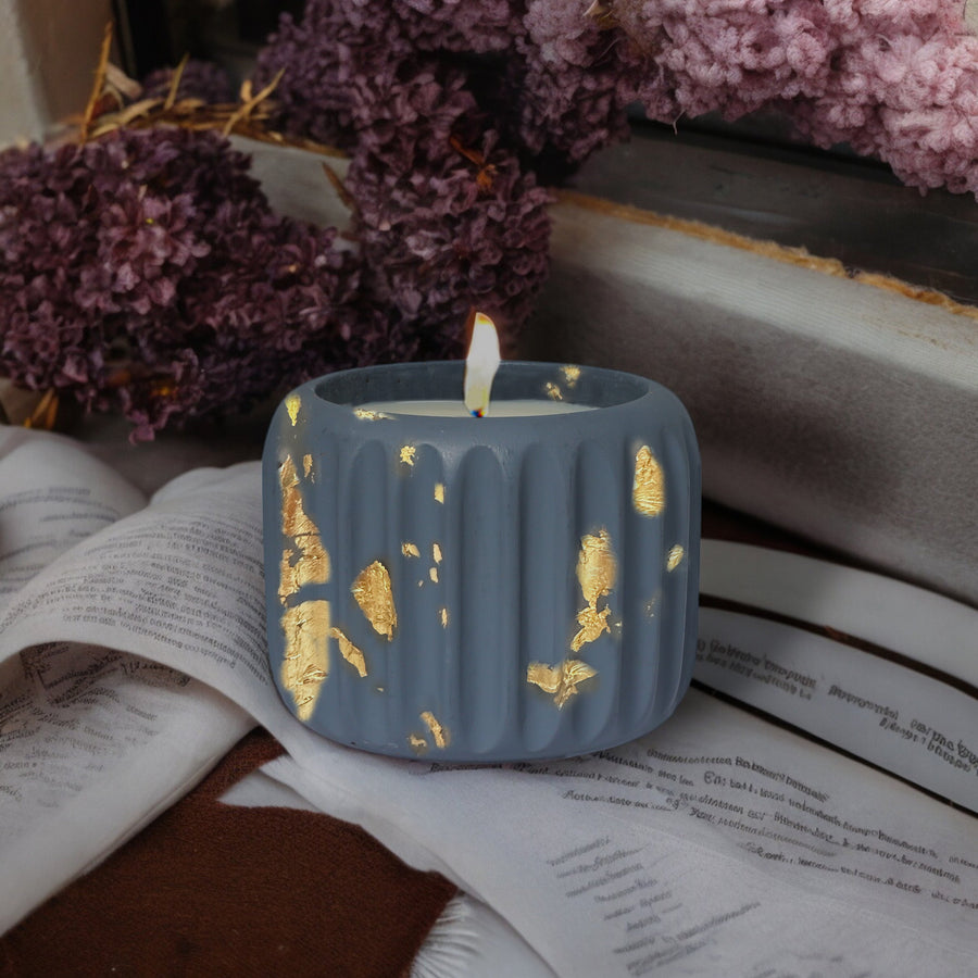Luminous Daybreak Lavender Lust Candle in Ceramic Bowl