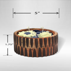Lavender Lust Wooden Bowl Candle