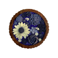 Lavender Lust Wooden Bowl Candle