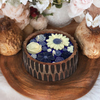 Lavender Lust Wooden Bowl Candle