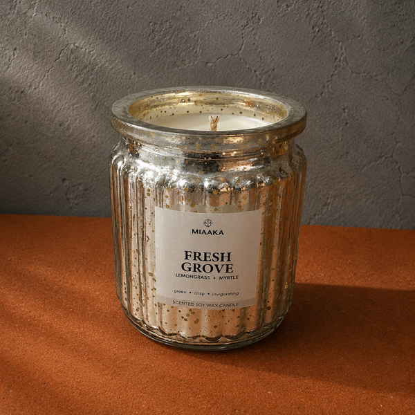 Lemongrass , Myrtle - Ethereal Radiance Candle