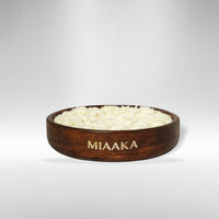 Luxury Bergamot Candle in Wooden Bowl