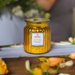 LUMINOUS BERGAMOT SCENTED GLASS JAR CANDLE