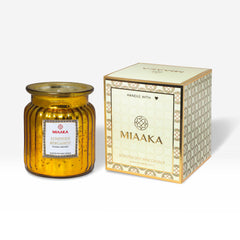 LUMINOUS BERGAMOT SCENTED GLASS JAR CANDLE