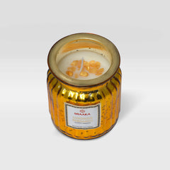 LUMINOUS BERGAMOT SCENTED GLASS JAR CANDLE