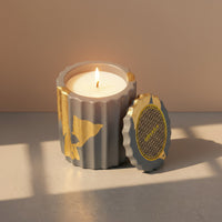 Myrtle Mist – Deep Fluted Cement Candle