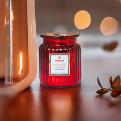 Rose Petal & Patchouli Whispers Scent Candle