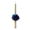 Peony Taper Lotus Lavender Soy Wax Candle Set - BLUE