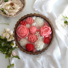 Vanilla Dream Wooden Bowl Candle